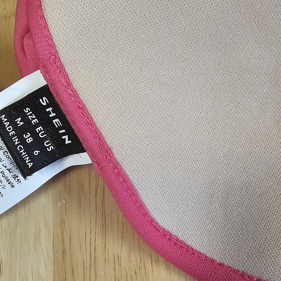 Pink Sequin Crop Top Skirt Set - Picture 4 of 13